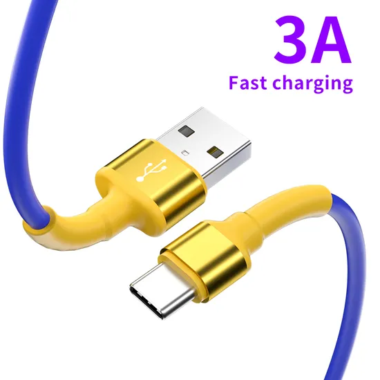 For Samsung S8 S9 S10 S20 Type C Fast Cable Cord USB 3.0 Mobile Phone Type C Cable Fast Charging Data Cable 
