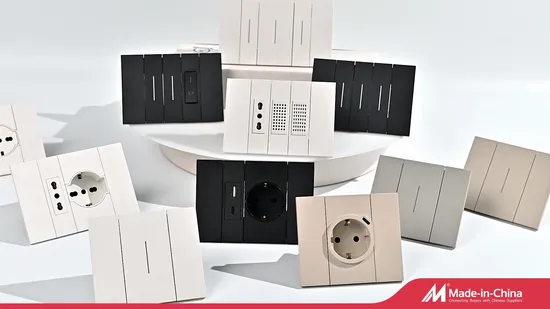 Modern Italian Standard Wall Switch for Home and Office 