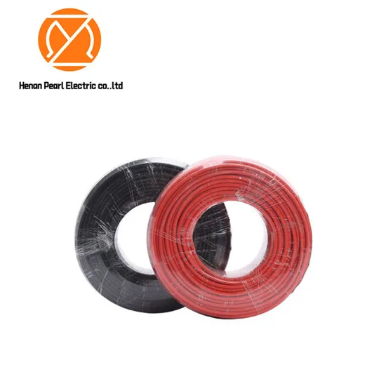 Factory PV Solar Cable TUV Electrical DC Single and Double Wire Power Copper Cable 